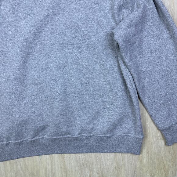 Champion Gray Pullover Logo Athleticwear Hoodie Long Sleeve Casual Sweater 3X - Picture 12 of 14